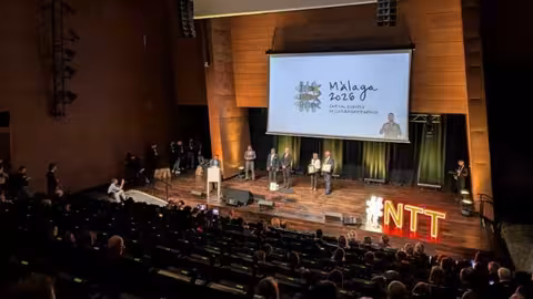 M&aacute;laga recoge el testigo de Gdansk (Polonia) como Capital Europea de la Cultura Gastron&oacute;mica 2026/202, en el marco del V Congreso Europeo de Gastronom&iacute;a (Foto Ayuntamiento de M&aacute;laga)