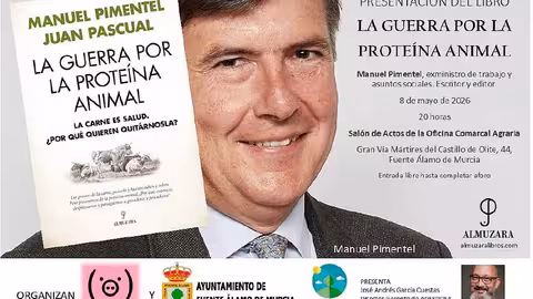 Cartel de la presentaci&oacute;n del libro de Manuel Pimentel (Imagen Adespofa)