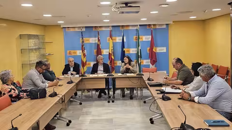 Reuni&oacute;n de la CHS y COAG en la Regi&oacute;n de Murcia (Foto CHS)