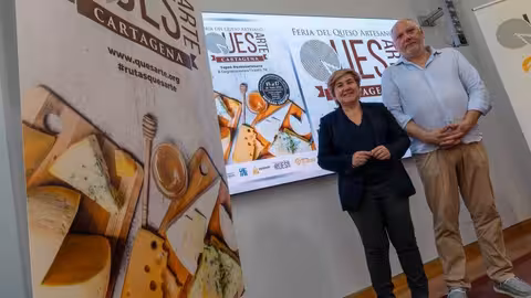 Presentaci&oacute;n de la I Feria del Queso Artesano de Cartagena (Foto Felipe G. Pag&aacute;n/Ayto de Cartagena)