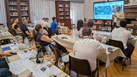 Clase magistral sobre los vinos de las denominaciones gaditanas (Foto Andaluc&iacute;a TRADE)