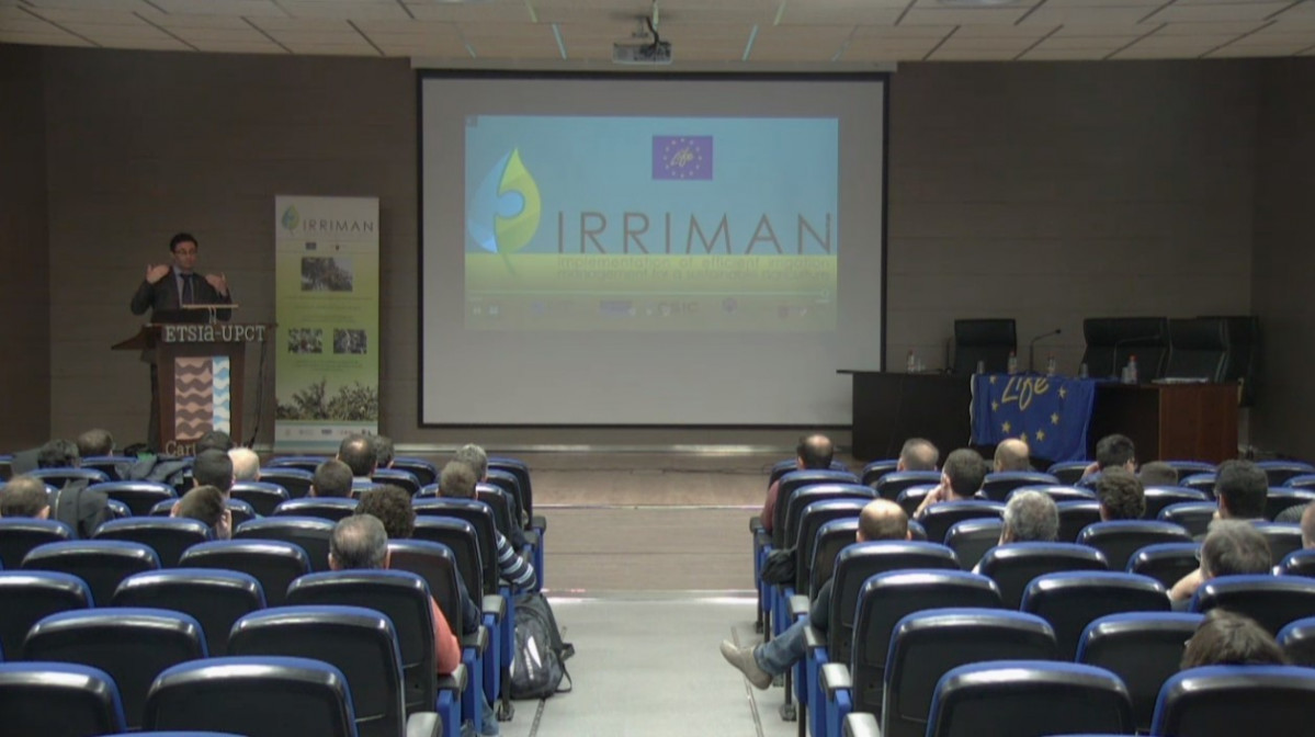 Proyecto Irriman  (Foto UPCT)