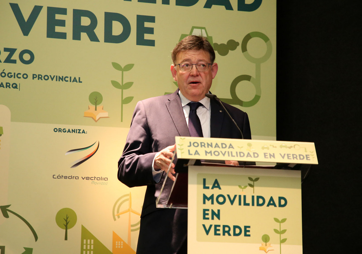 Puig la Movilidad en Verde Alicante (Foto Generalitat valenciana)