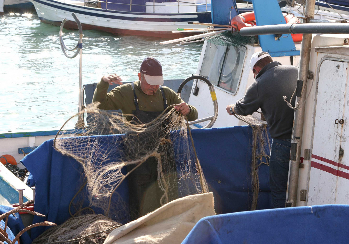 Pesca redes (Foto Generalitat Valenciana)