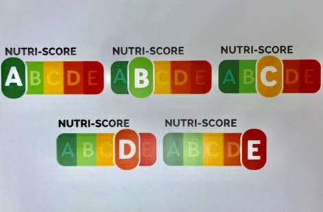 Código Alimentos Nutri Score (Imagen Ministerio de Sanidad)