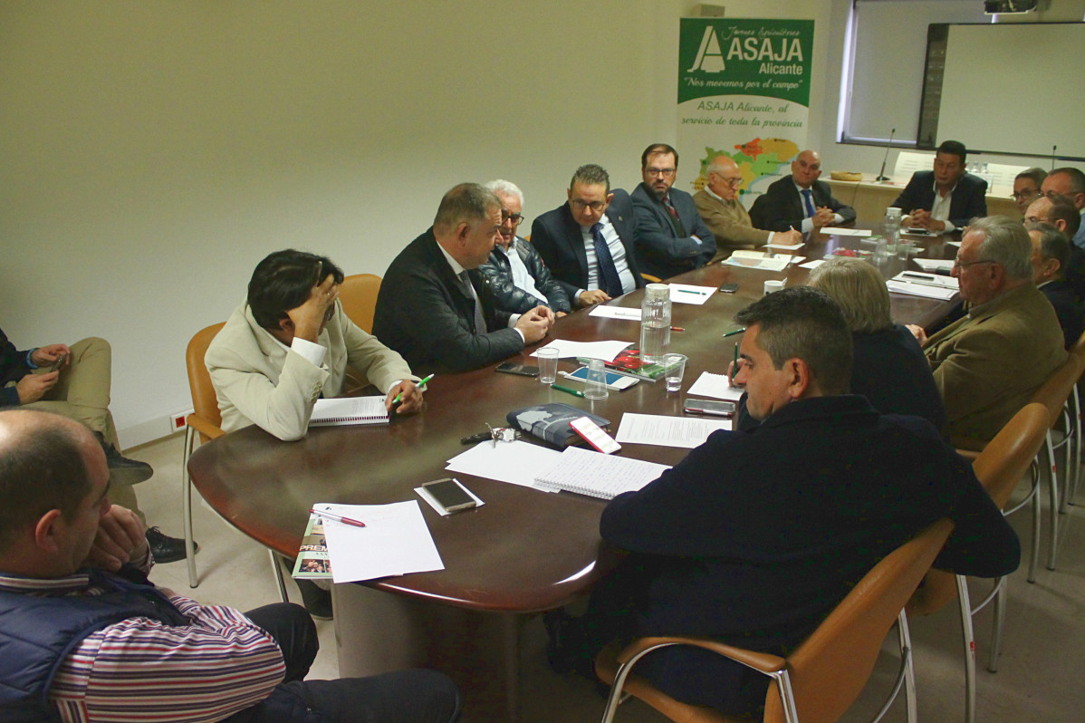La Comisión Provincial del Agua impulsada por la Diputación de Alicante (Foto Asaja Alicante)