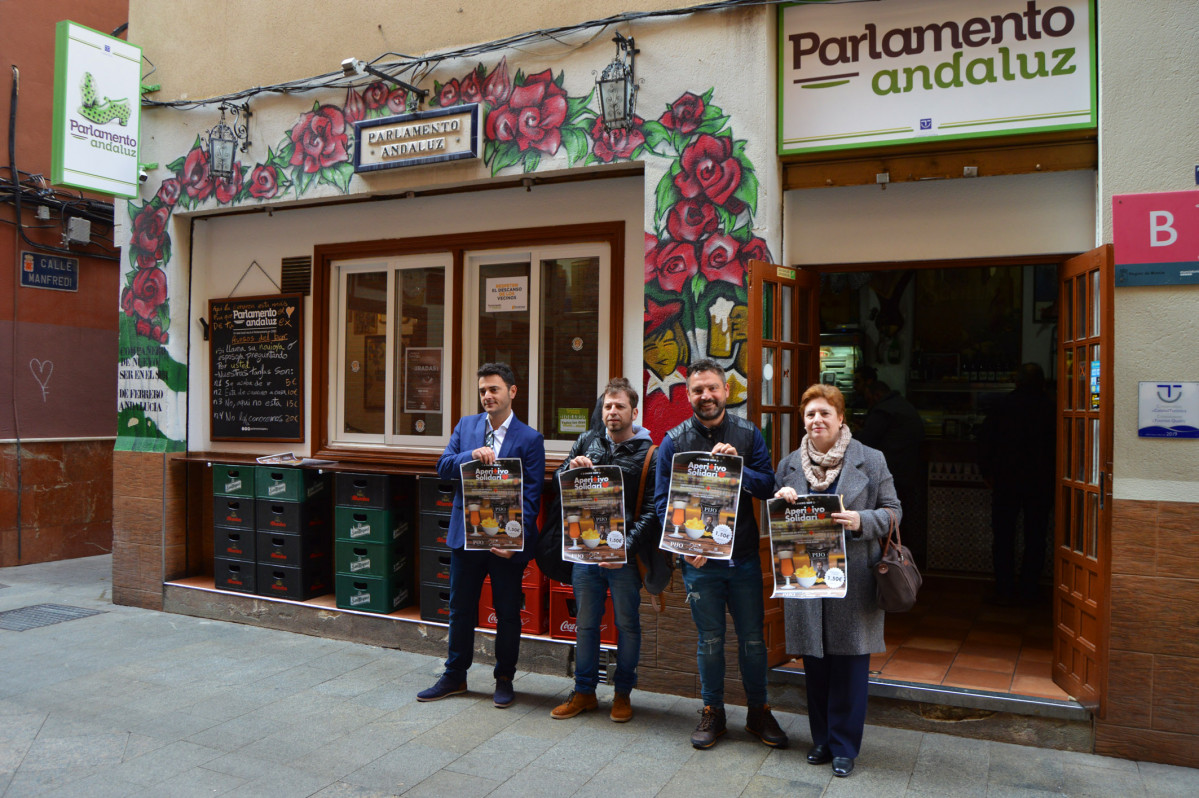Pijo y El Parlamento Andaluz convocan la solidaridad de los murcianos en un aperitivo a favor de Cruz Roja