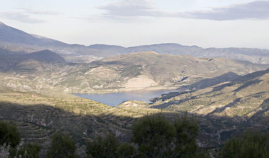 Pantano de Benínar en Almería (Foto Junta de Andalucía)