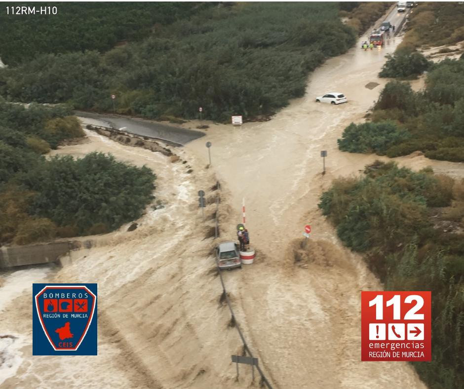 Rescate Camionero Alerta Roja (Foto 112 Bomberos CEIS)