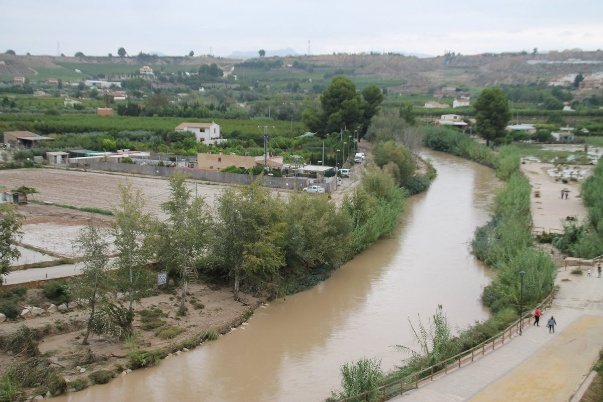 Inundación Cieza gota fría sept 2019 (Foto Ayto Cieza TT)
