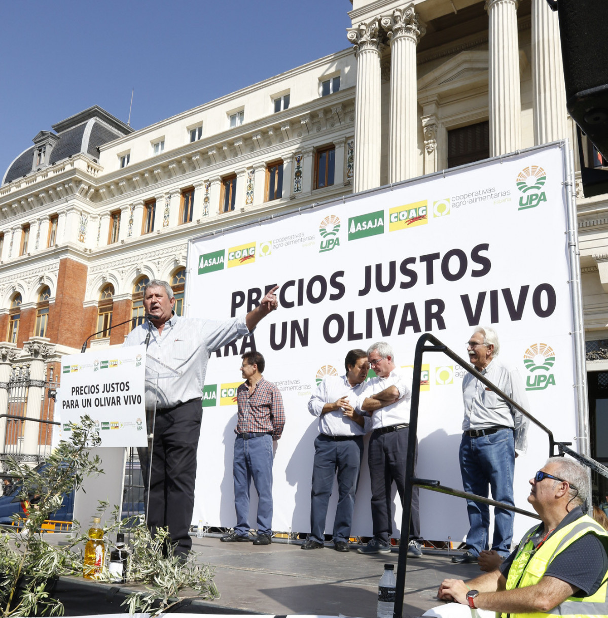 Manifestación olivar 3 Madrid oct 2019 (Foto Prensa UPA)