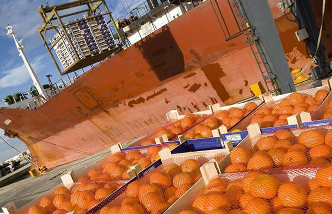 Naranjas puerto (Foto La Unió)