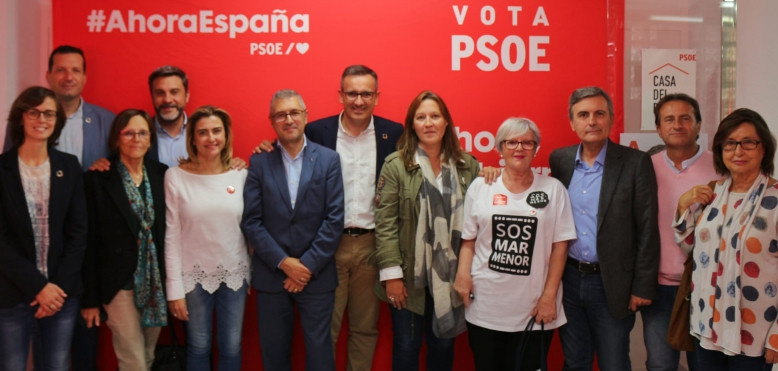 Moru00e1n campau00f1a PSOE Cartagena (Foto PSRM PSOE)
