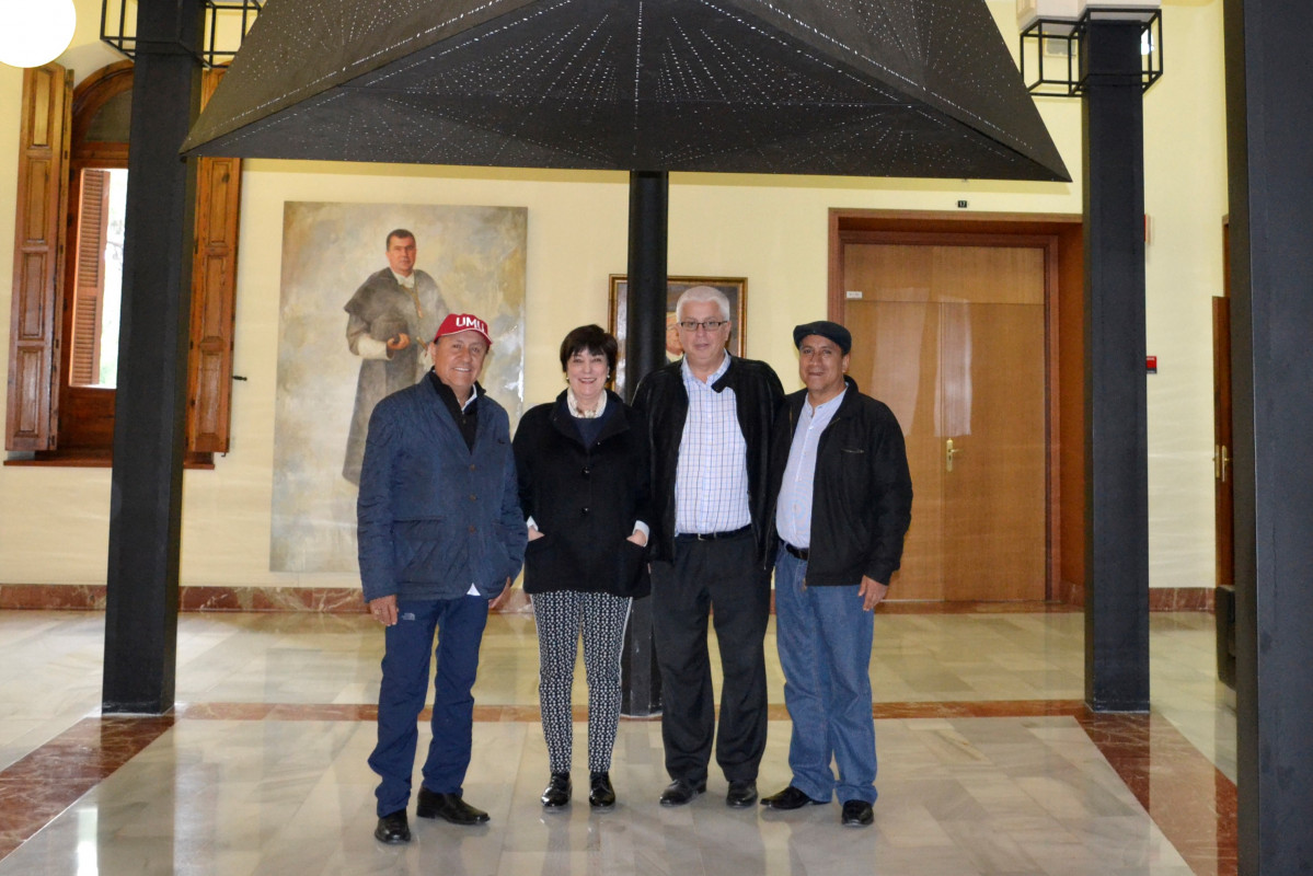 Tribunal riego Peru00fa visita UMU (Foto Univ de Murcia)