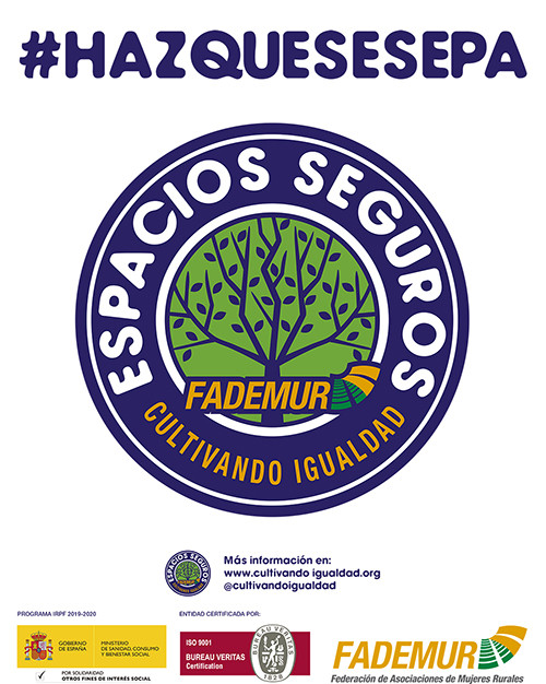 Espacios Seguros Logo (Fademur)