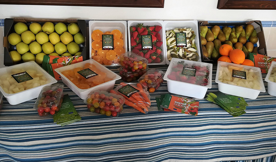 Programa escolar frutas y verduras (Foto Junta de Andalucu00eda)