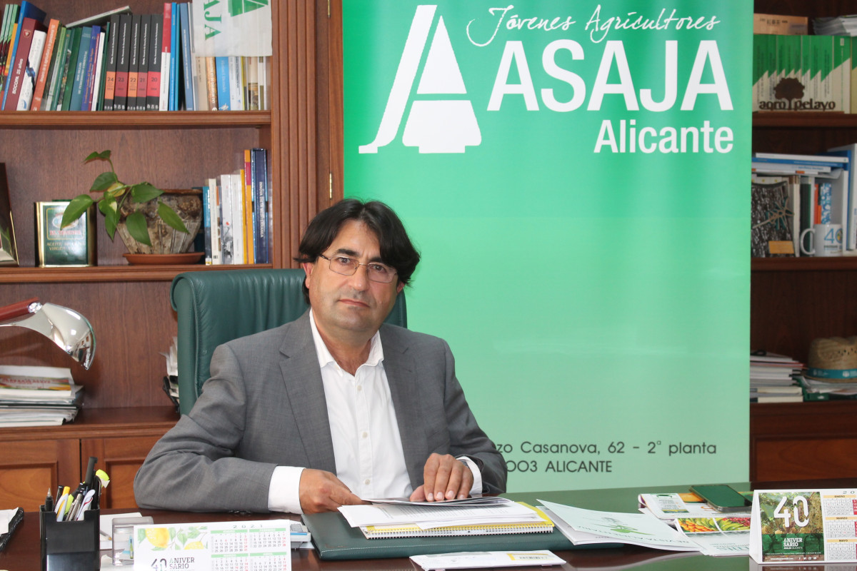 José Vicente Andreu, vicepresidente Asaja Alicante
