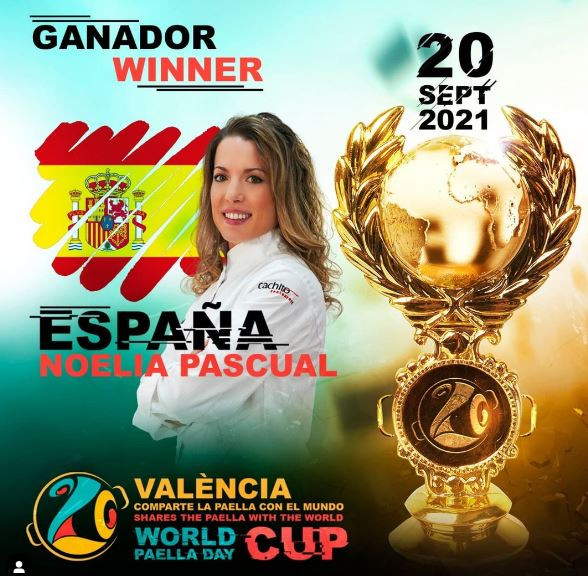 Noelia Pascual Ganadora World Paella Day Cup 2021