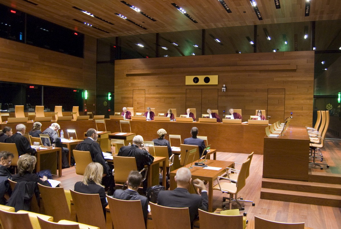 Sala de 5 jueces TJUE (Foto Tribunal de Justicia de la Unión Europea)