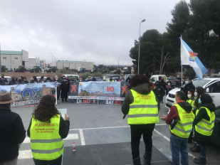 Protesta Almería lónea alta tensión Sierra (Foto FBGinés MirónGallego)