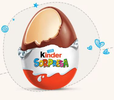 Kinder sorpresa (Foto web Ferrero Ibérica)
