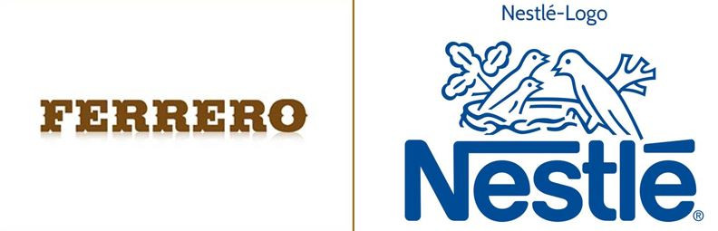 Logo Ferrero y Nestlu00e9