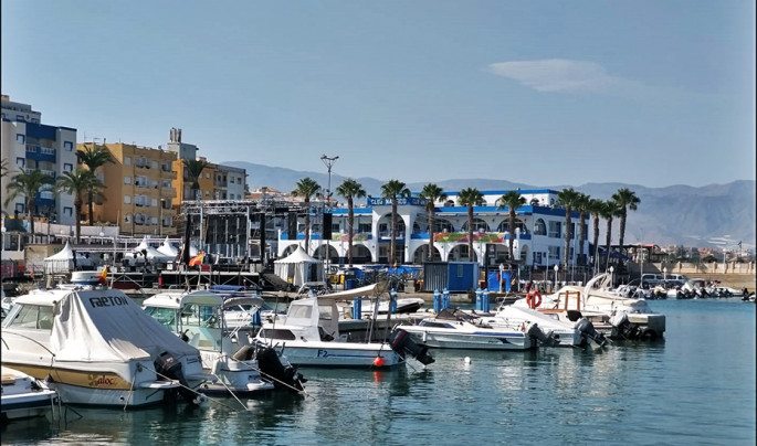 Puerto Deportivo de Roquetas de Mar Almería (Foto Junta de Andalucía)