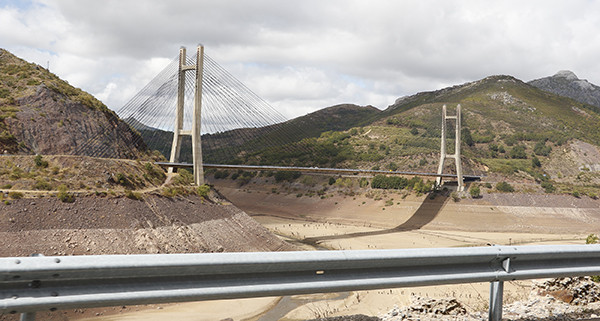 Sequía embalse pantano (Foto Joaquín Terán UPA)