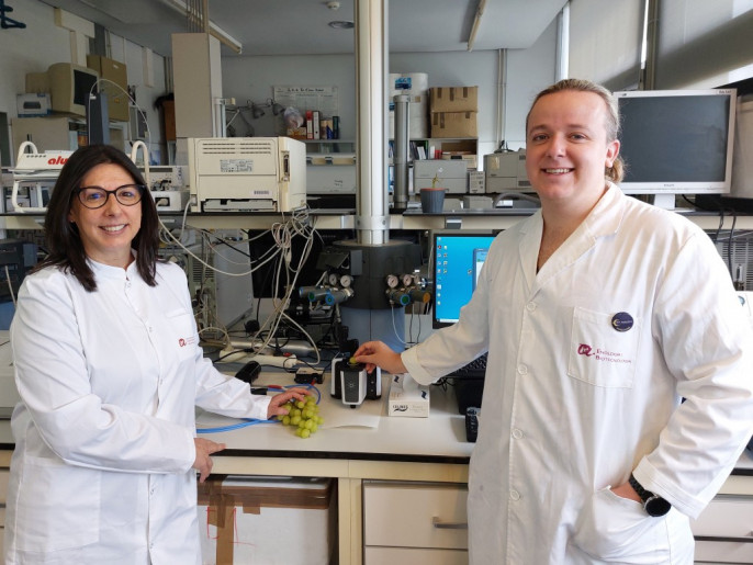 Montserrat Mestres y Daniel Schorn, Departamento Química Analítica y Química Orgánica URV