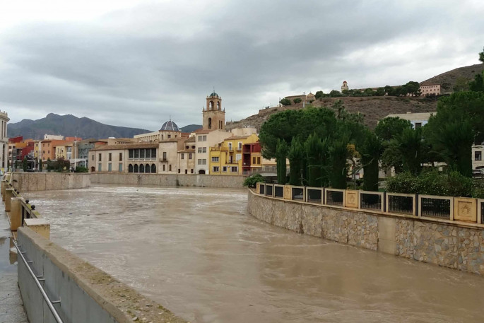 DANA2019 Vega baja río Segura lluvias Inundaciones (Foto CHS)