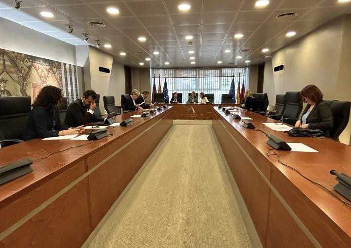 Reuniu00f3n de la Junta de Portavoces (Foto Asamblea Regional)