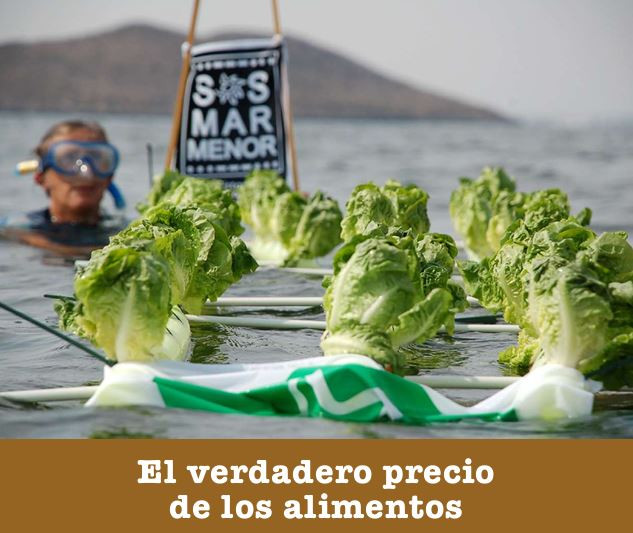 Portada informe El verdadero precio de los alimentos (Foto Ecologistas en Acción)