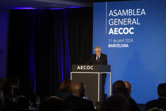 Javier Campo asamblea Aecoc 2024 (Foto Aecoc RRSSX)
