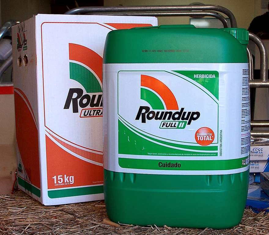 Glifosato RoundUp (Foto IU Yecla)