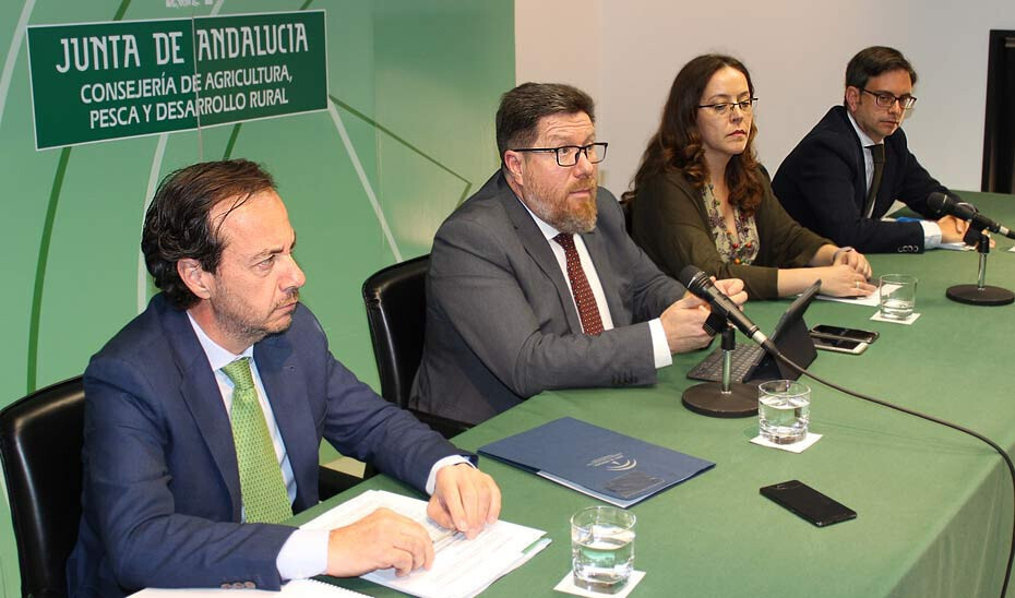 Su00e1nchez Haro detecciu00f3n Xylella Almeru00eda Vivero abril 2018 (Foto Junta de Andalucu00eda)