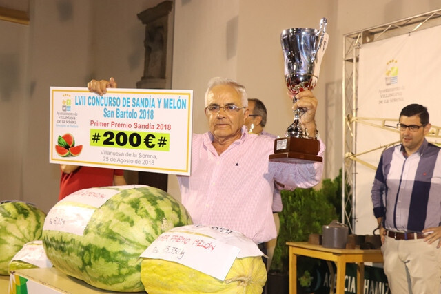 Antonio Gonzu00e1lez Ganador Concurso Sandu00eda (Foto Ayto Villanueva de la Serena Badajoz)