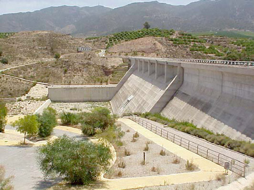 Embalse Presa José Bautista en Librilla (Foto Miteco)