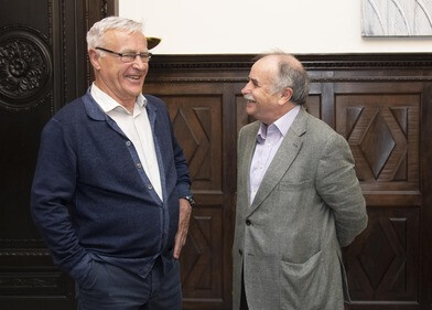 Ribu00f3 y director Oficina Informaciu00f3n FAO en Espau00f1a (Foto Ayto Valencia)
