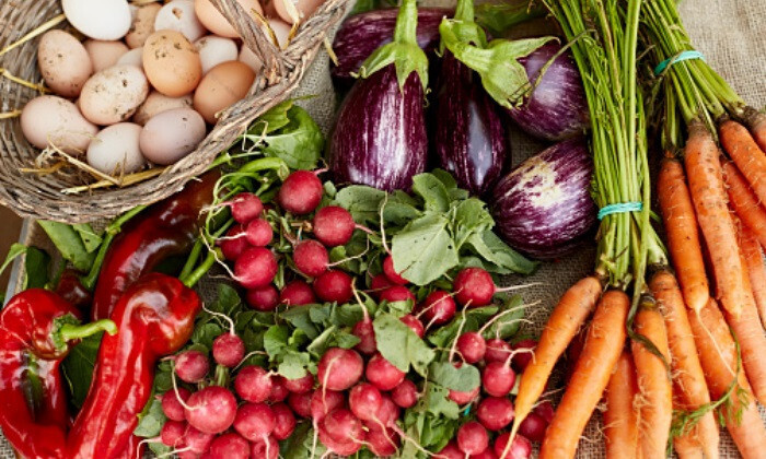 Verduras huevos (foto getty)