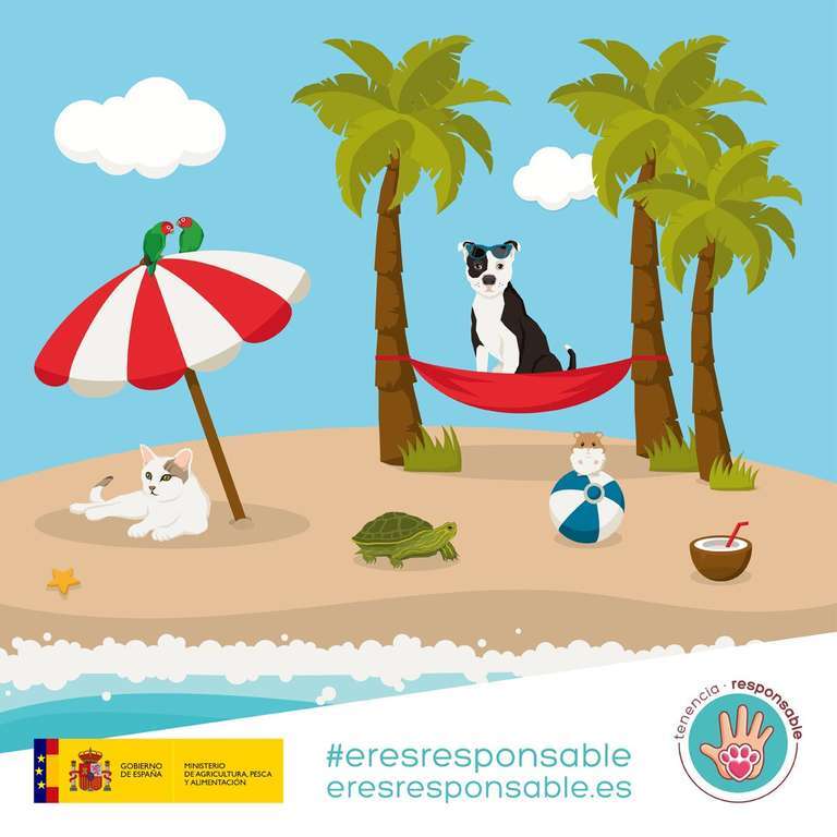 Guia animales verano (foto mapa)