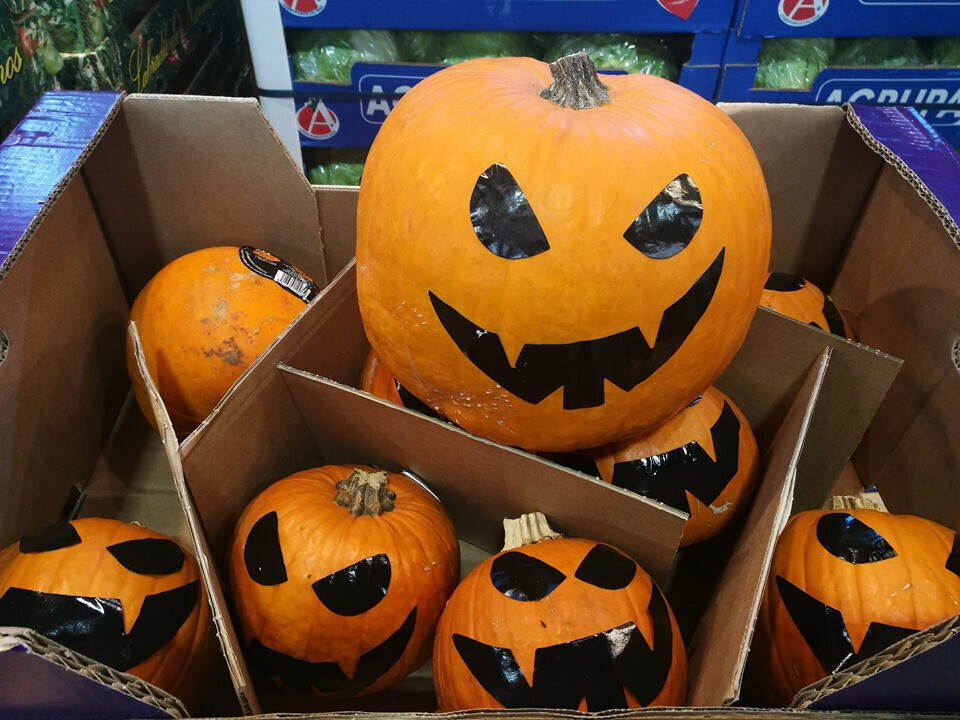 Calabaza de Halloween (Foto Asomafrut Facebook)