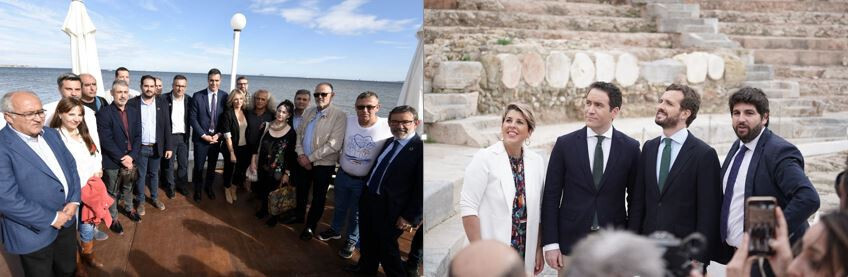 PSOE y PP elecciones 10N Mar Menor