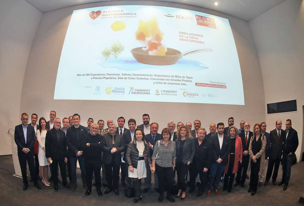 Presentaciu00f3n Alicante Gastronu00f3mica 2020 (Foto Diputaciu00f3n Alicante)