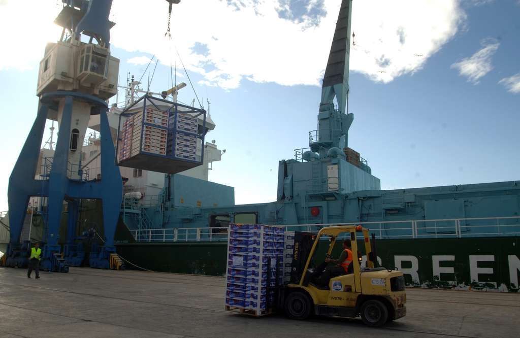 Puerto exportación (Foto La Unió)