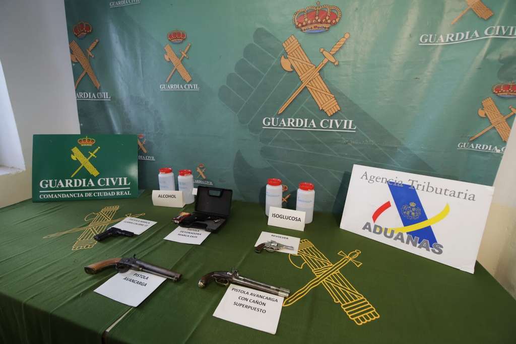 OP Vino, alcohol y zumo adulterado (Foto DGobiernoCLM)