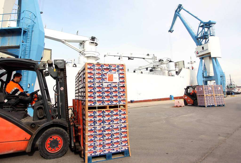 Exportaciones agroalimentarias puerto (Foto Generalitat valenciana)