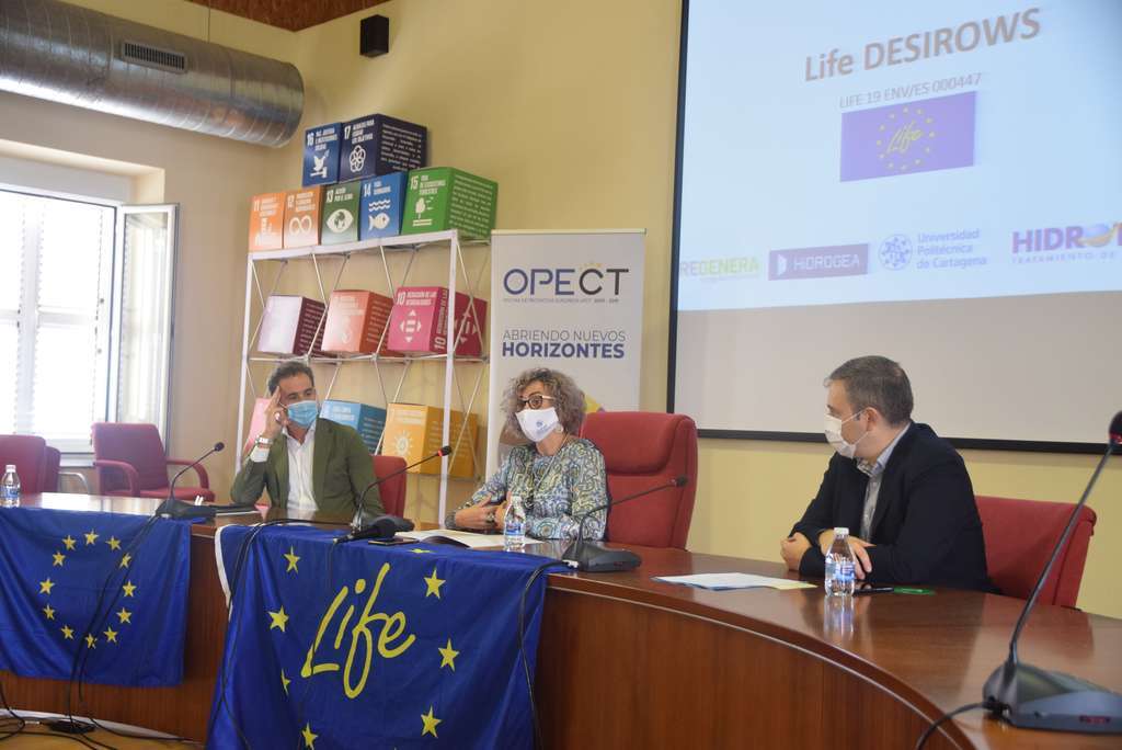 Presentaciu00f3n LIFE Desirows (Foto UPCT)