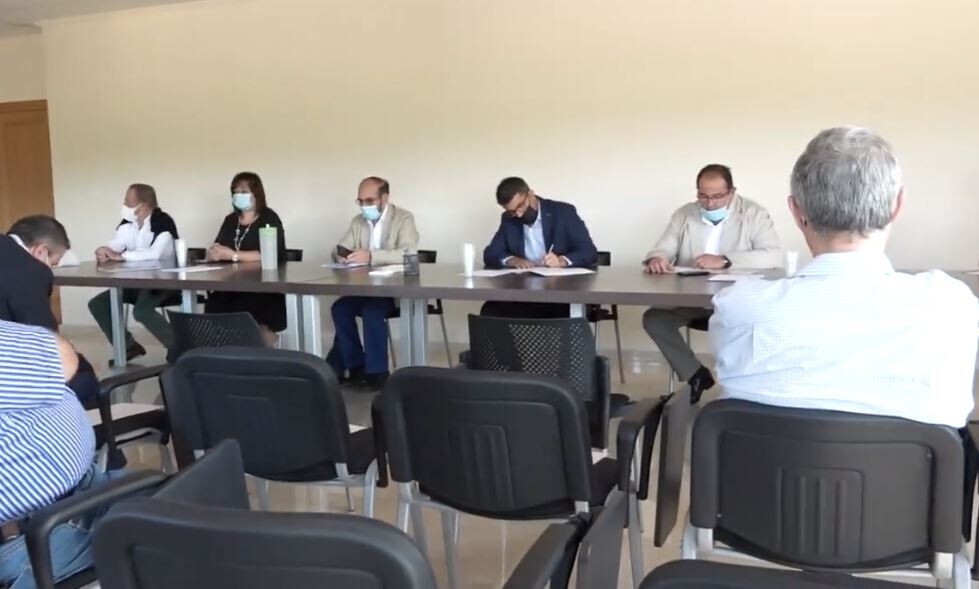 Reuniu00f3n Junta Central Usuarios Vinalopu00f3 (Foto Diputaciu00f3n de AlicanteVideoFB)