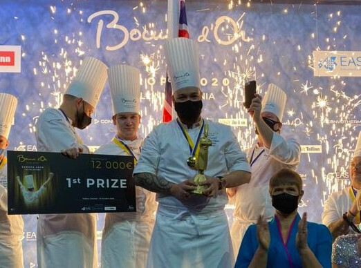 Ganador Bocuse d'Or Europe 2020 Noruega (Foto Bocuse d'Or)