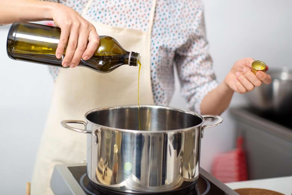 Aciete de oliva en las cocinas
